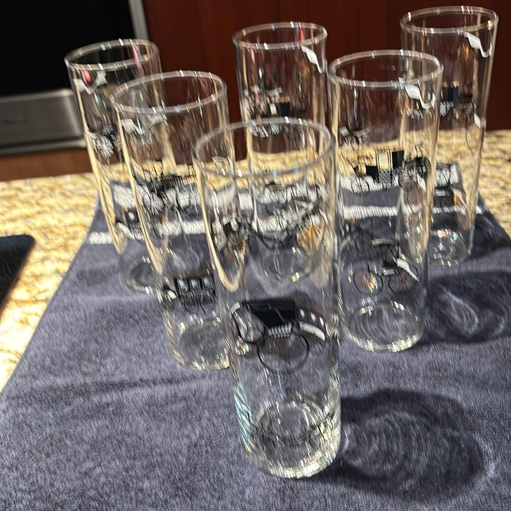 Vintage Iced Tea Glasses